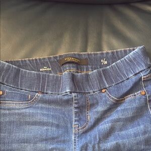 Liverpool Blue Stretchy Bermudas for Casual Comfort